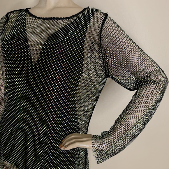 H&M Bling Sparking Mesh Dress - Picture 8 of 17